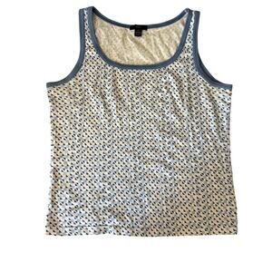 VTG Y2K 2001 Gap Printed Tank Women's Size Medium